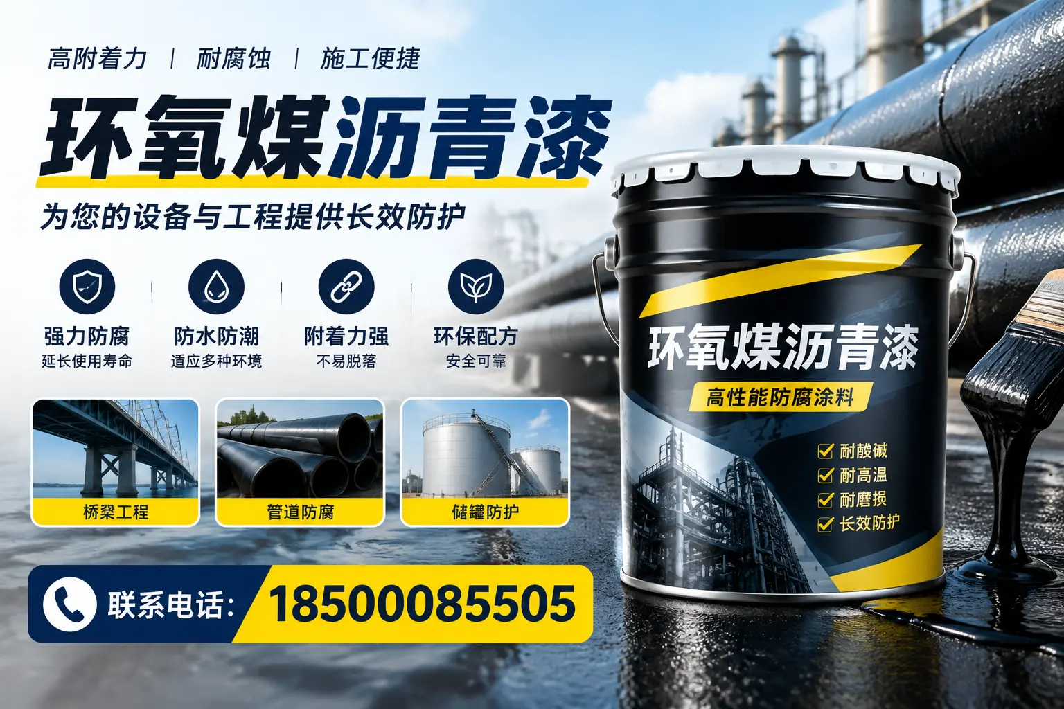 环氧煤沥青漆与其他涂料的对比分析，助力亳州企业决策